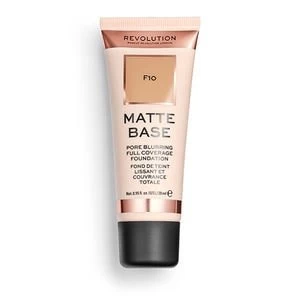 Revolution Matte Base Foundation F10