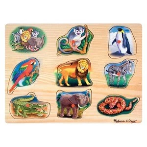 Melissa and Doug Clasic Zoo Sound Puzzle