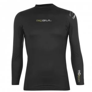 Gul EVORACE Long Sleeve Rash Vest Mens - Black