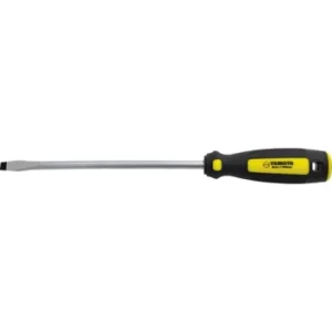 Tri-line Flat Head Screwdriver, 10.0MM Flared Tip, 250MM Blade