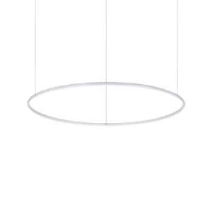 Hulahoop LED Decorative Round Integrated Pendant Light White, 3000K