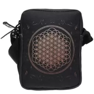 Rock Sax Flower Of Life Bring Me The Horizon Crossbody Bag (One Size) (Black)