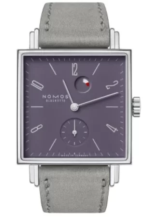 Nomos Glashutte Watch Tetra Plum Sapphire Crystal