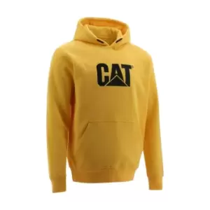 Caterpillar Trademark CW10646 Hooded Sweatshirt / Mens Sweatshirts (Medium) (Yellow)