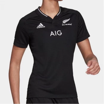 adidas New Zealand Home Shirt 2021 Ladies - Black