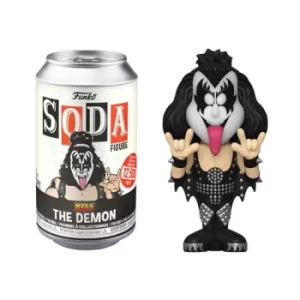 KISS The Demon Vinyl Soda Figure in Collector Can