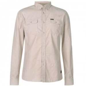 Firetrap Corduroy Shirt - Stone