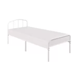 Milton Single Bed White