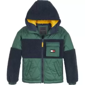 Tommy Hilfiger Mix Sherpa Jacket - Green