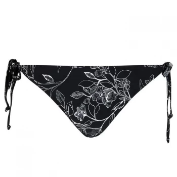 Firetrap Bikini Bottoms - Black L Flwr Pr