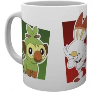 Pokemon Galar Starters Ceramic Mug