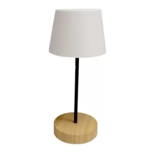 Merida LED Table Lamp 3W 300Lm 3000K IP44 Wood