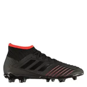 adidas Predator 19.3 Firm Ground Football Boot - Red/Black, Size 12, Men