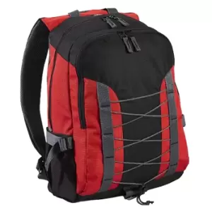 Shugon Miami Backpack (26 Litres) (One Size) (Red/Black)