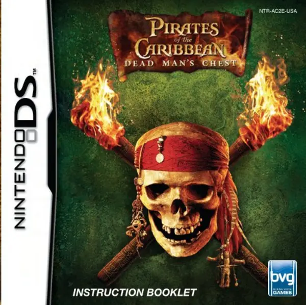 Pirates of the Caribbean Dead Mans Chest Nintendo DS Game