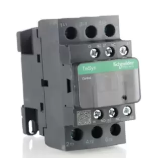 Schneider Electric TeSys D LC1D 3 Pole Contactor - 25 A, 24 V ac Coil, 3NO, 11 kW