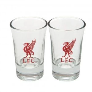 Liverpool FC 2 Pack Shot Glass Set