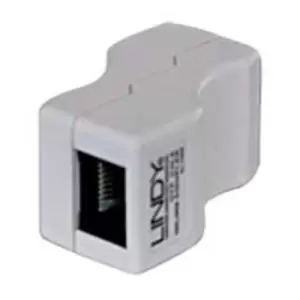 Lindy RJ-45 Female -&gt; Female UTP CAT6 (Line Coupler) RJ45 Grey