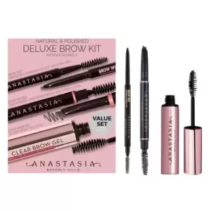 Anastasia Beverly Hills Natural and Polished Deluxe Kit (Various Colours) - Soft Brown