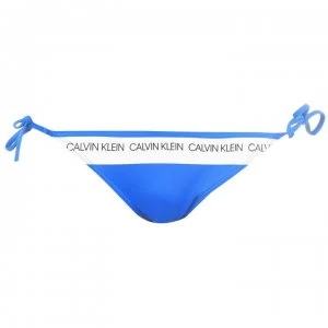 Calvin Klein String Bikini Bottoms - Nautical Blue