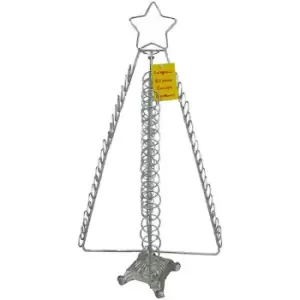 Premier Christmas Card Holder (One Size) (Silver)