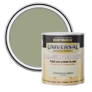 Rust-Oleum Universal Paint Satin Cotswold Green 750ml