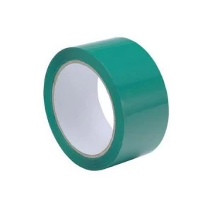 Polypropylene Tape 50mm x 66m Green Pack of 6