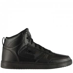 Slazenger Tower Hi Top Trainers Mens - Black