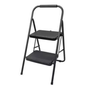 Silverline Step Ladder Non-slip Soft Handle 475Mm 2-tread 226092