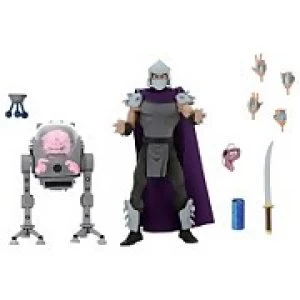 NECA Teenage Mutant Ninja Turtles Cartoon Series Shredder Vs. Krang in Bubble Walker Action Figures (2 Pack)