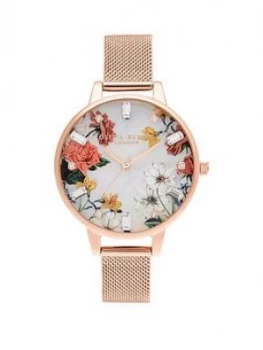 Olivia Burton Sparkle Florals Ladies Watch