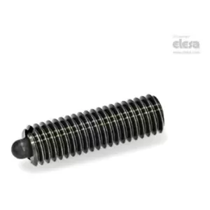 Elesa - Bolt spring plunger-GN 616.1-M12-SS