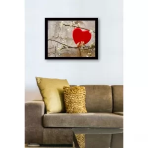 SC0749 Multicolor Decorative Framed MDF Painting