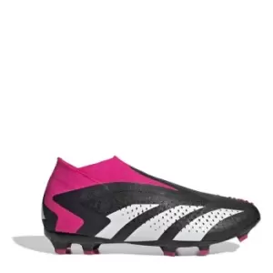 adidas Predator Firm Ground Football Boots Juniors - Black