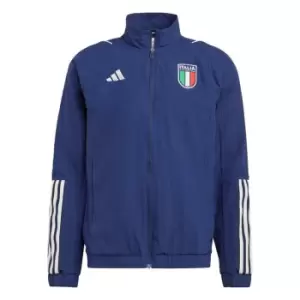 adidas Italy Tiro 23 Presentation Track Top Mens - Blue