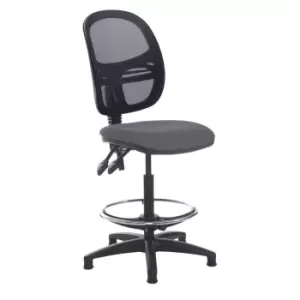 Dams MTO Jota Mesh Back Draughtsmans Chair with No Arms - Panama Red