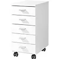 Germania Mobile Pedestal 4099-84 White 280 x 400 x 570 mm