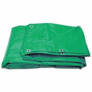 Zexum 10ft x 8ft Heavy Duty Green Weatherproof Tarpaulin