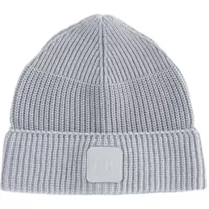 CP COMPANY Ribbed Beanie - Grey