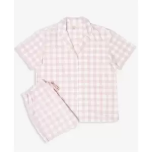 Barbour Etta Gingham PJ Set - Pink