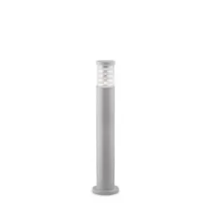 Tronco 1 Light Outdoor Tall Bollard Grey IP44, E27