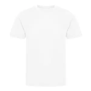 Awdis Childrens/Kids Cool Recycled T-Shirt (5-6 Years) (Arctic White)