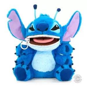 Quantum Mechanix Lilo & Stitch Zippermouth Plush - Stitch