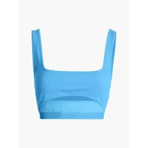 Calvin Klein Jeans Strappy Milano Top - Blue