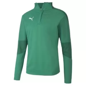 Puma 21 Rain Zip Top Mens - Green