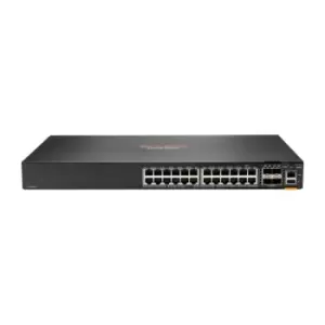 HP Enterprise Aruba 6200F 24G 4SFP+ Managed L3 Gigabit Ethernet (10/100/1000) 1U Black