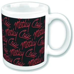 Motley Crue - Logo Boxed Standard Mug