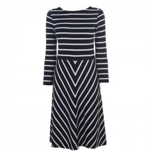 Gant Stripe Dress - 410 Marine