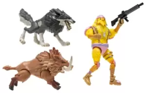 Fortnite 4" Duo Mode Cluck Wolf and Boar Figures