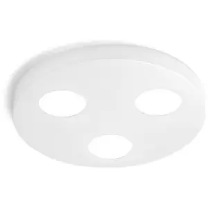 Kolarz CLICK - Surface Mounted Ceiling Light - White Finish, 3x GX53